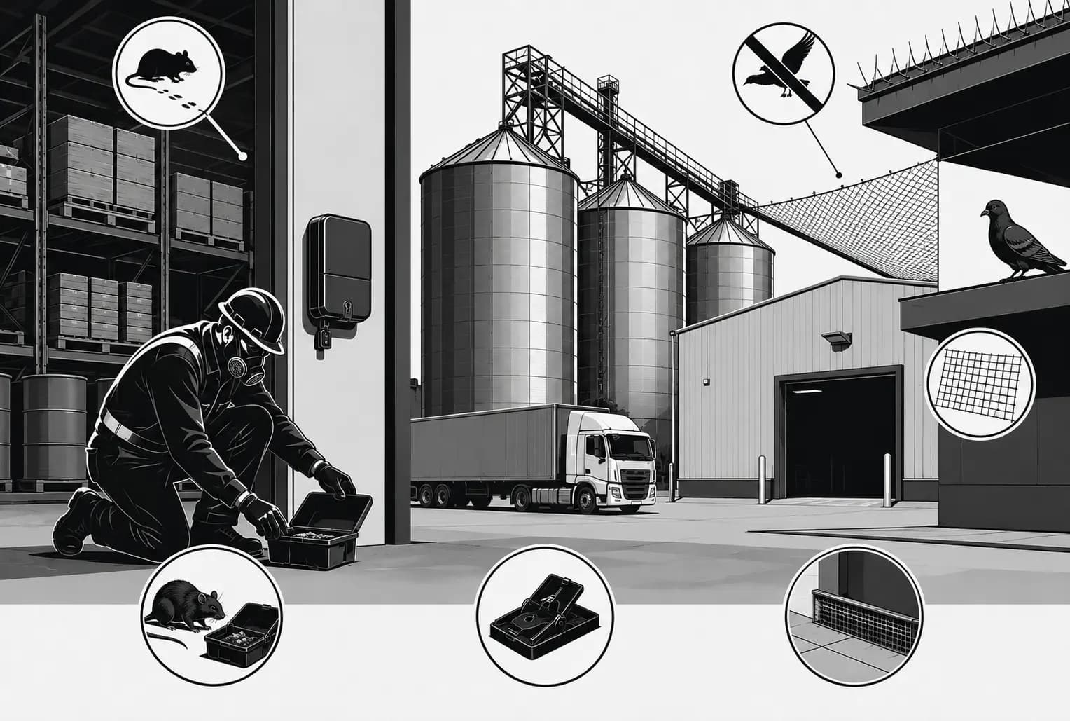 Servicio de Control roedores y aves